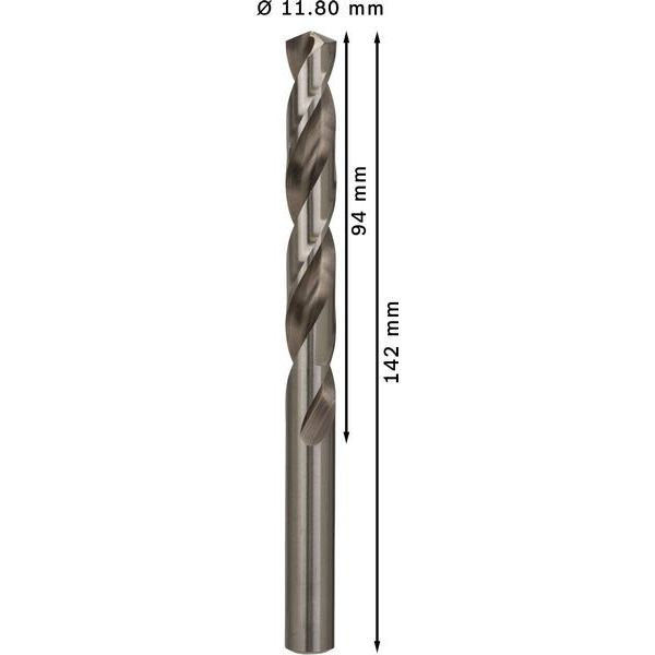Bosch - Bohrer PRO Metal HSS-G 2608585536 Spiralbohrer 11,8 x