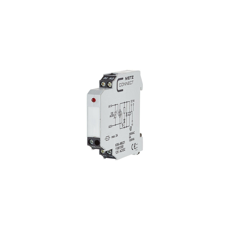 Metz Connect - Schaltrelais Koppelbaustein KRA-M6/21 12AC/DC 1W