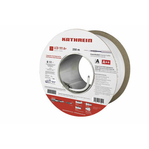 Kathrein - Koaxialkabel LCD 111 A+/250m Eca 130 dB, A+ − 250 Meter