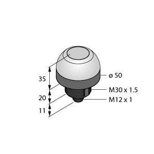 Turck - Kapazitiver Näherungsschalter Bestückungssensor K50APTRXDQ Pick-to-Light