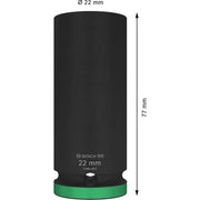 Bosch - Sechskant-Einsatz für Steckschlüssel PRO Impact 2608003053 Steckschlüsselsatz