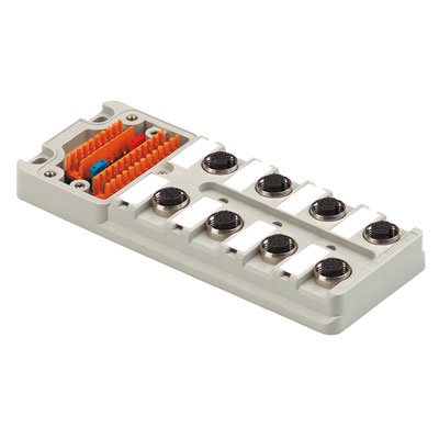 Weidmüller - Passiver Sensor-/Aktor-Verteiler (ohne Leitung) Kabel, Leitung SAI-8-M 5P M12 OL UT − 2 Stück