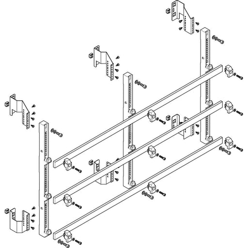 ABN - Verteilerfeld für Installationsverteiler Sammelschienen-Modul MTSC45963 tief 4FB/5RE
