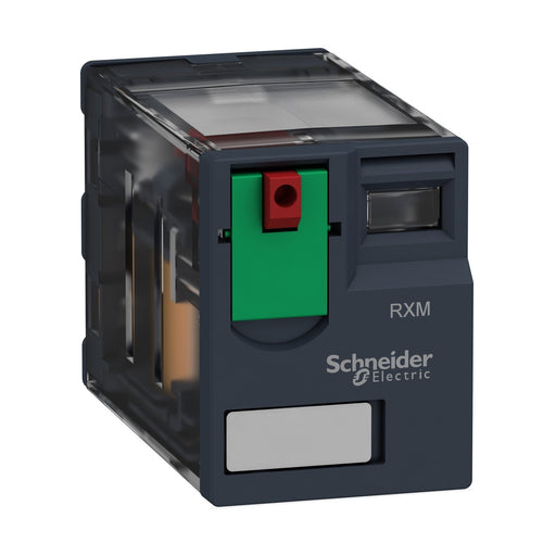 Schneider Electric - Schaltrelais Miniatur-Steckrelais RXM2AB1B7 24V AC − 10 Stück