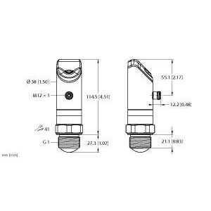 Turck - Füllstand-/Niveauüberwachungsgerät Radarsensor LRS510-10 #100012722
