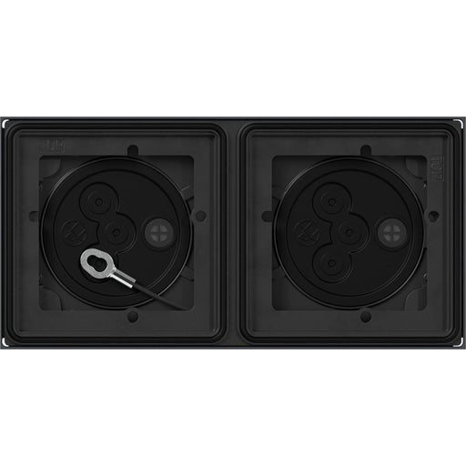 Gira - Montageelement für Türstation Gehäuse 2-fach 551200 flächenbündig