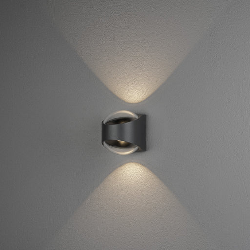 Gnosjö Konstsmide AL - Decken-/Wandleuchte LED-Wandleuchte 7884-370 anthrazit