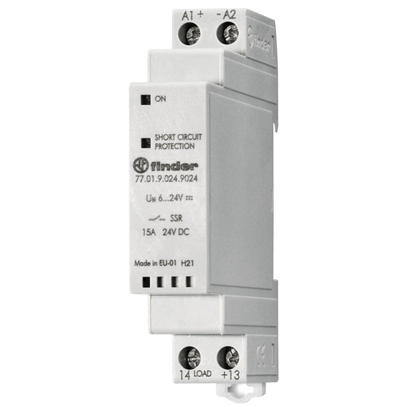 Finder - Halbleiterrelais Relais mit 1 SSR-Kontakt 77.01.9.024.8051 5 A/48 bis 265 V AC − 5 Stück