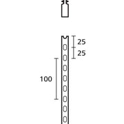 HellermannTyton - Verdrahtungskanal HTWD-PW-25X100 − 2 Meter