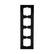 Busch-Jaeger - Abdeckrahmen Rahmen 4-fach 1724-281 schwarz