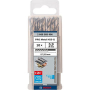 Bosch - Bohrer PRO Metal HSS-G 2608585496 Spiralbohrer 5,9 x