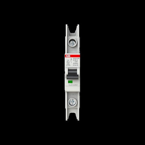 ABB Stotz S&J - Leitungsschutzschalter Sicherungsautomat SU201MR-K60 10kA, 60A, 1P, RTT