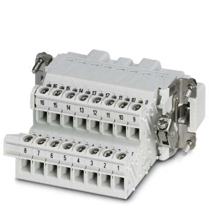 Phoenix Contact - Kontakteinsatz für Rechtecksteckverbinder Klemmenadapter HC-B 16-A-UT-PEL-M − 5 Stück