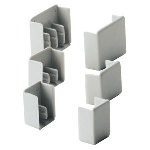 Gewiss - Zubehör/Ersatzteile für Sammelschienen Endkappe GW96964 2P, f.Kammschiene