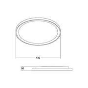 Brumberg Leuchten - Decken-/Wandleuchte LED-Anbaupanel 12209073