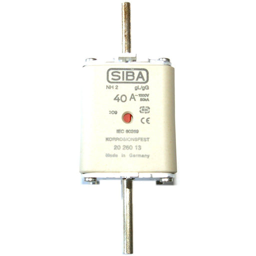 Siba - Messersicherung NH-Sicherungseinsatz 2000515.72 72A NH3/2 gTr 400V − 3 Stück