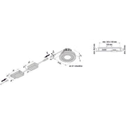 Hera - Downlight/Strahler/Flutlicht LED-Einbauleuchten-Set 20203356004 chrom-matt