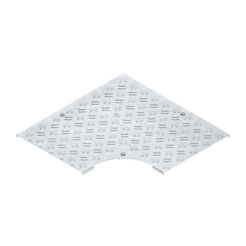 Niedax - Deckel Bogen für Kabeltragsystem Deckel für Bogen 90Gr. RESDVRS 100-2.0 S Breite 105mm