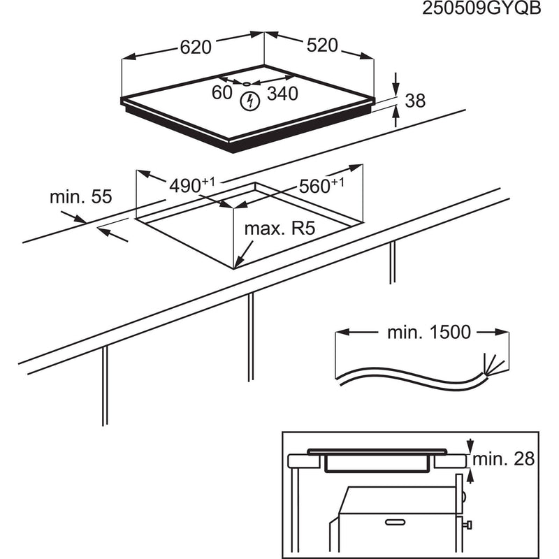 Electrolux AEG - Herd EB-Herdset KOMBI3026F OU5AE20SM+TA64RA07FB