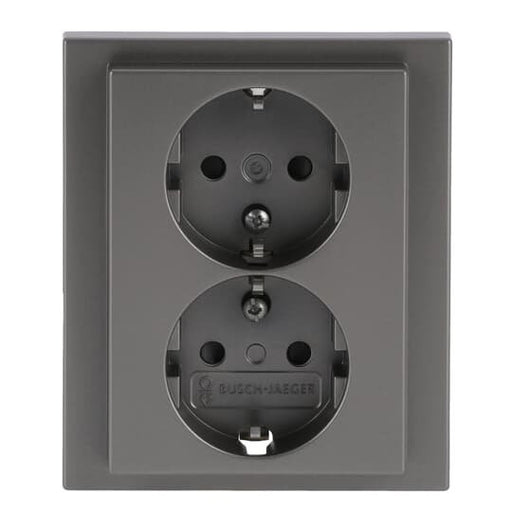 Busch-Jaeger - Steckdose SCHUKO-Doppelsteckdose 202 EUJB-866
