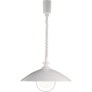 Böhmer - Pendelleuchte Zugpendelleuchte 11066 ws G95 100W E27