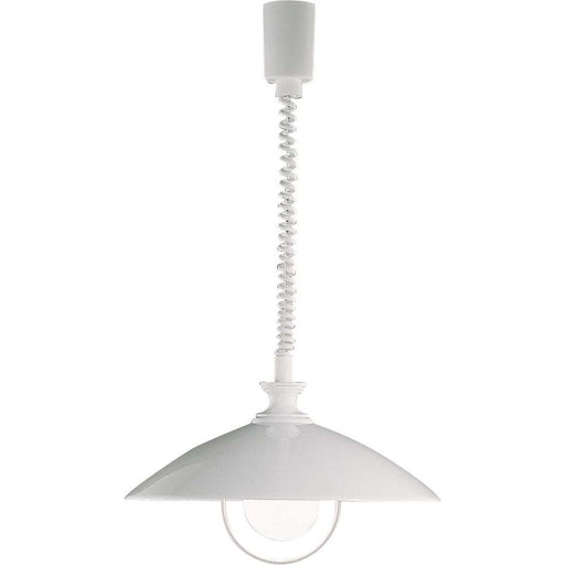 Böhmer - Pendelleuchte Zugpendelleuchte 11066 ws G95 100W E27