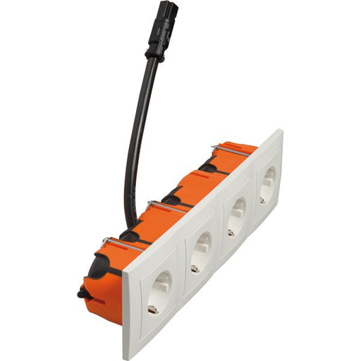 Peha - Schalter-/Steckdosenkombination Socketline Connect DLD D 11.6614 #00076141 rws
