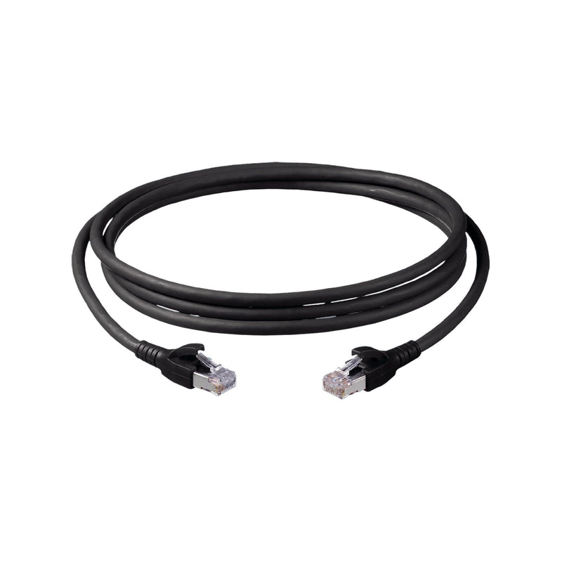 Corning - Patchkabel Kupfer Patchkabel Cat.6A 1m sw CCAAGB-G6002-A010-C0 2xRJ45 S/FTP