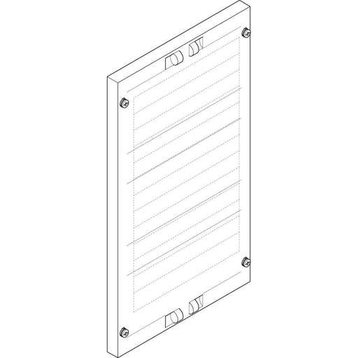 ABN - Abdeckung für Verteilerfeld Abdeckplatte FAP13695N 250x450mm 1FB/3RED02