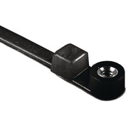HellermannTyton - Kabelbinder Befestigungsbinder T50MR-W-BK-C1 215x4,6mm sw − 100 Stück