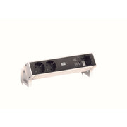 Bachmann - Mehrfachsteckdose Steckdosenleiste 902.935 DESK2 2xCEE7/3 1xUSB