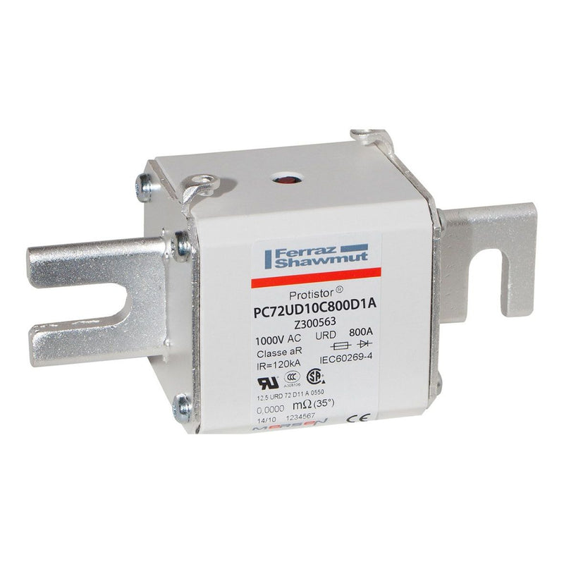Mersen - HRC-Sicherung Sicherungseinsatz aR PC72UD10C800D1A Gr.72 AC1000V 800A − 3 Stück