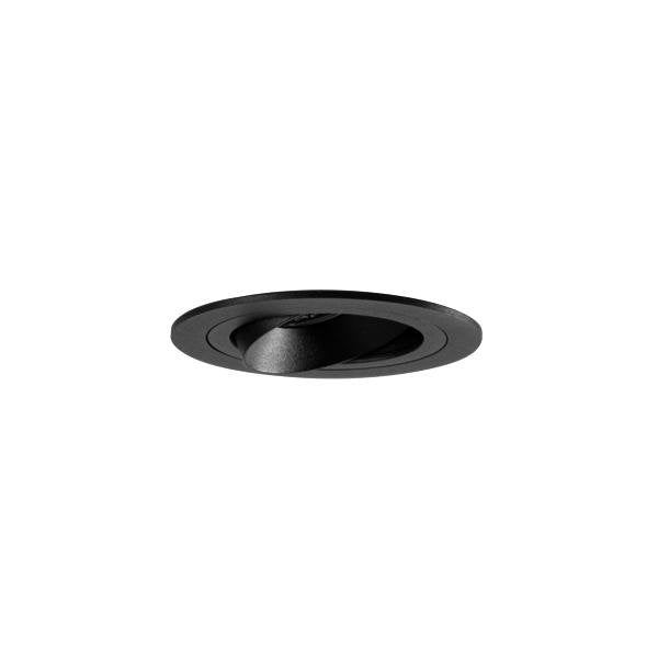 Brumberg Leuchten - Downlight/Strahler/Flutlicht Einbaumodul rund 45008180 strukturschwarz