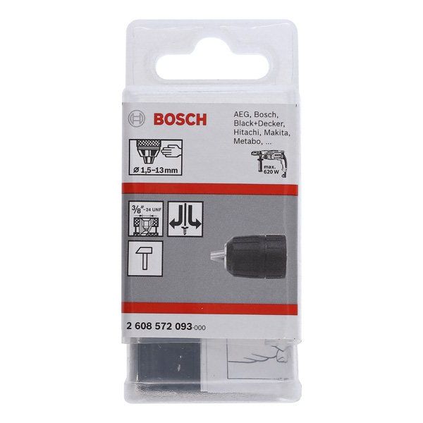 Bosch - Bohrfutter Schnellspannbohrfutter bis 2608572093 13 mm, 3/8-Zoll