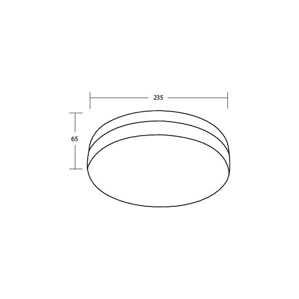 Brumberg Leuchten - Decken-/Wandleuchte Anbauleuchte 2x E27 57101150
