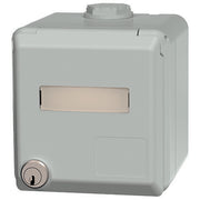 Mennekes - Kommunikationsanschlussdose Kupfer Datendose Cepex 4375G lgr f. 2 Module