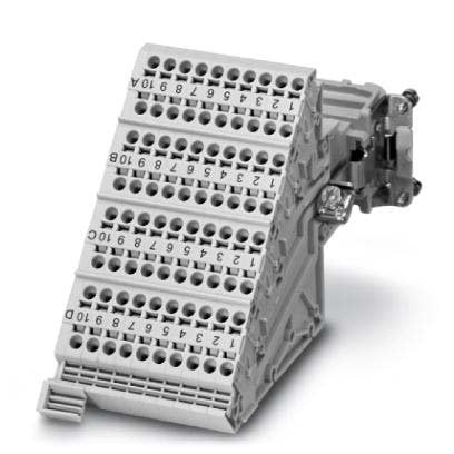Phoenix Contact - Kontakteinsatz für Rechtecksteckverbinder Klemmenadapter HC-D 40-A-TWIN-PEL-F