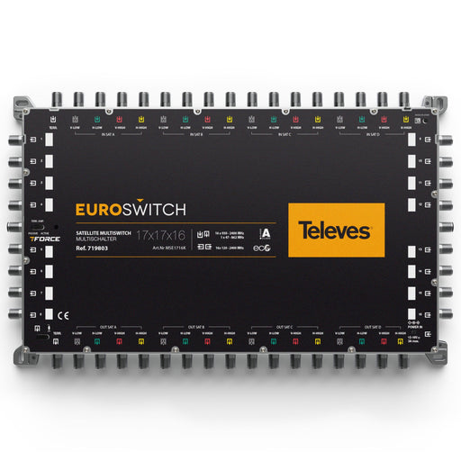 Televes - Multischalter Euroswitch MSE1716K 17in16