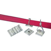 Panduit - Befestigungssockel und -element für Kabelbinder Selbstklebeplatte ABM2S-AT-X0 − 100 Stück