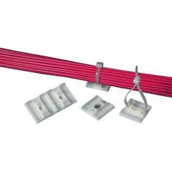 Panduit - Befestigungssockel und -element für Kabelbinder Selbstklebeplatte ABM2S-AT-X0 − 100 Stück