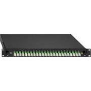 Rutenbeck - Patchpanel LWL BasicLine Spleissbox 2280302240 24xLC-D OM5 grün
