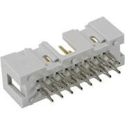 Harting - Leiterplattensteckverbinder Messerleiste 1A 09185146329 Einpressanschluss − 100 Stück