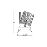 Brumberg Leuchten - Downlight/Strahler/Flutlicht LED-Einbaustrahler 500 mA 12641079 TW