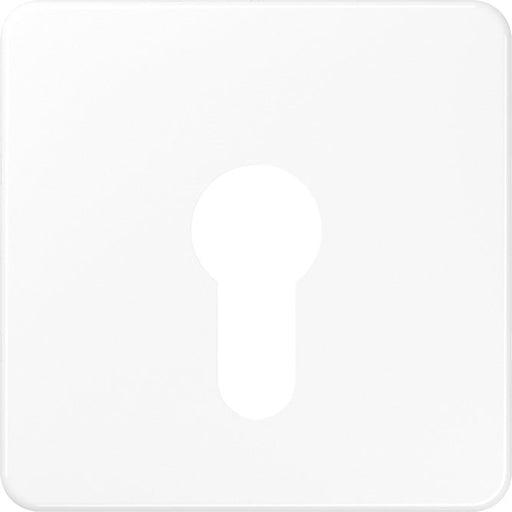 Jung - Abdeckung/Bedienelement für Installationsschalterprogramme Abdeckung aws CD 525 WW für Schlüsselschalt
