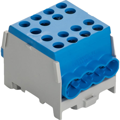 Pollmann - Hauptleitungsklemme Abzweigklemmen HLAK 35-1/6 M2 blau