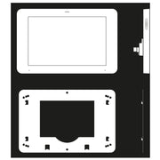 Jung - Bussystem-Melde-/Bedientableau Smart Control 8 SC 0081 U 203mm 8", schwarz