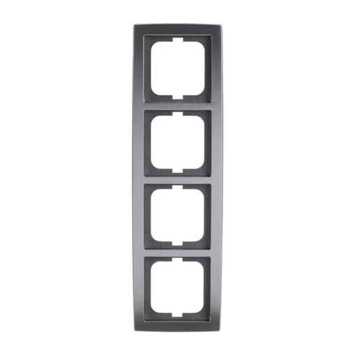 Busch-Jaeger - Abdeckrahmen Rahmen 4-fach 1724-80 chrom matt