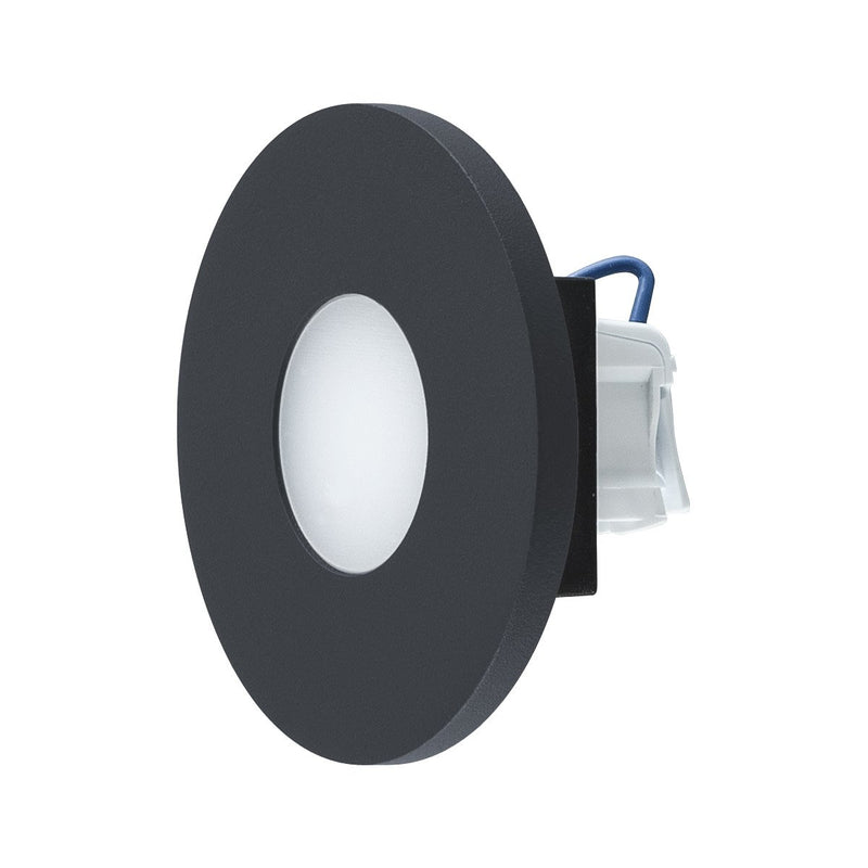 EVN Lichttechnik - Decken-/Wandleuchte LED Wandeinbauleuchte LR01802A 230V 3000K IP44 anth