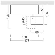 Zumtobel Group - Downlight/Strahler/Flutlicht LED-Akzentstrahler SUP2 M LED #60714920 4000K