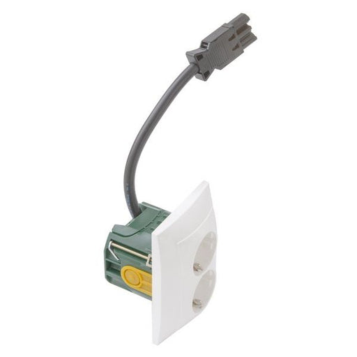 Peha - Schalter-/Steckdosenkombination Socketline Connect H 11.6612.02 SI GE30 Geräte-Kombi, rws